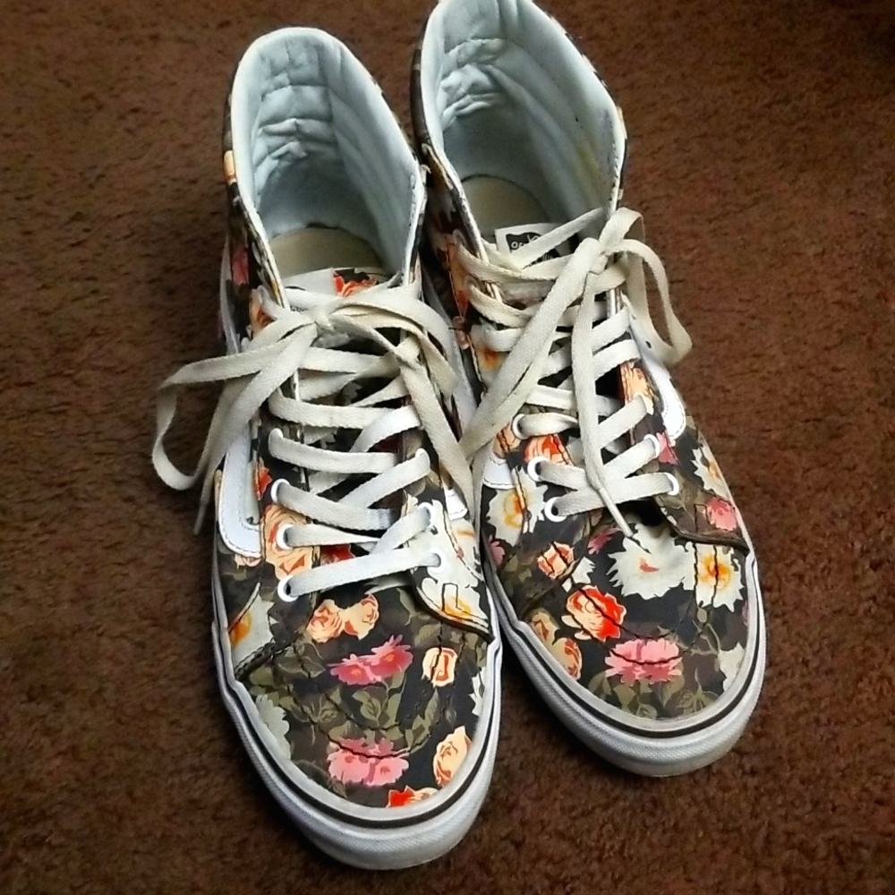 Vans Floral High Sneakers